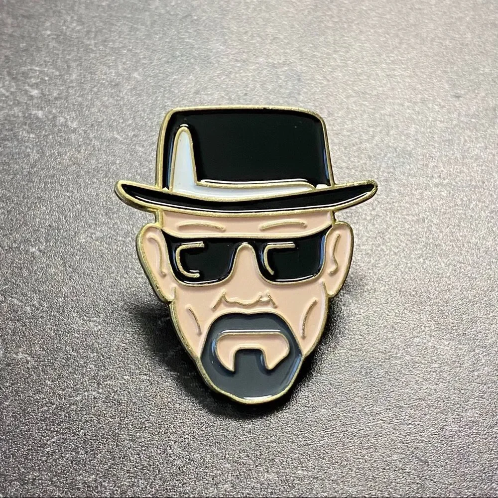 Walter Breaking Bad Enamel Pin/ Brooch
